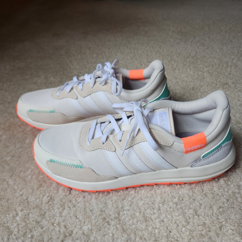 Adidas Retrorun Running Sneakers Women's Shoes Sz 8 EH1858